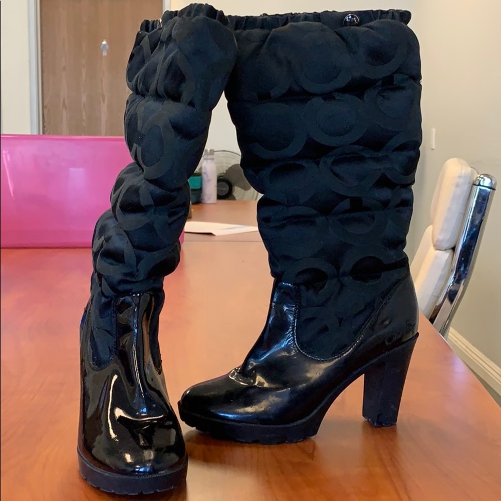 Coach winter boots